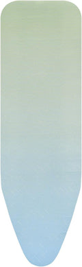 Brabantia Ironing Board Cover B 48.8 x 15 in – Soothing Sea | 100% Cotton Top Layer with 0.3 in Foam Padding for Size B Ironing Boards | Durable, Washable, and Easy to Install