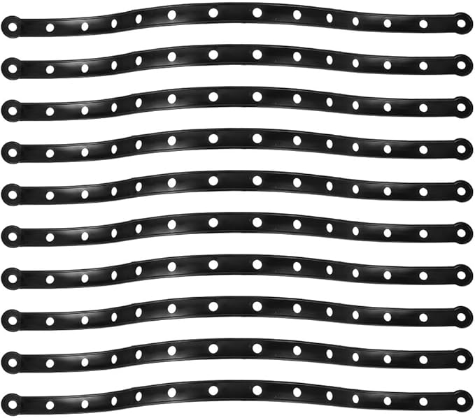 10pcs Hanger Connecting Strips Plastic Clothes Hanger Display Strips for Clothing Stores Easy Organization Space Saving Classic Design for Hanging Clothes