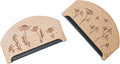 Wood Sweater Comb Cashmere Comb for Removing Pills & Fuzz from Clothing (Pack of 2)