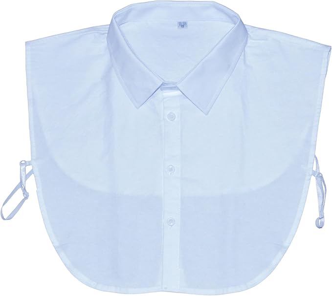 YIZHONG Detachable Collar Faux Shirt Dickie Collars for Women Men