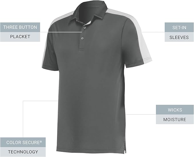 Augusta Sportswear Bi-Color Vital Polo
