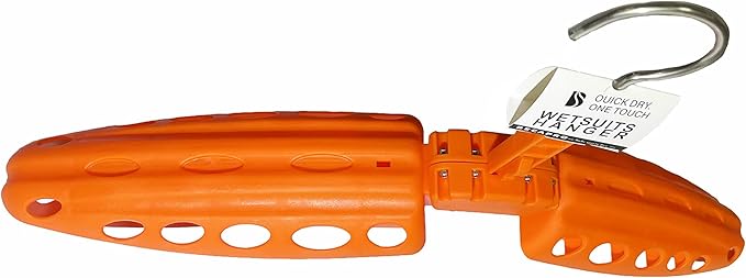 Wetsuit Hanger Foldable Surfing Suit Rack(Orange)