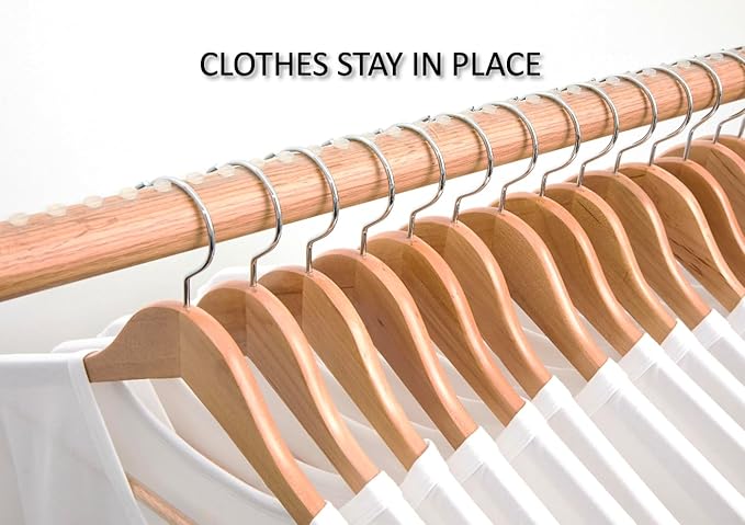 Roomedys® Spacing Tape for Hangers, Hanger Spacer, Clothes Divider, Closet Organizer, Perfectly Spaces Hangers & Clothing for Adults, Teens & Kids, Customizable - Clear - 6ft to Organize 102 Items
