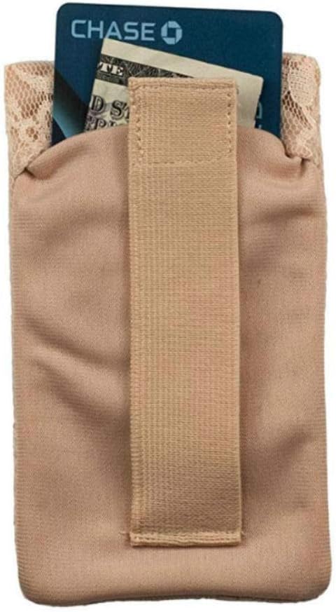 Braza Secret Bra Stash - Beige 2 Pieces,One Size