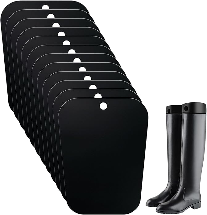 Luxdecor 32 Pieces (16 Pairs) 10/12/14/16in Boot Shaper Inserts Boots Form Stand Support Holder for Women and Men Organizer