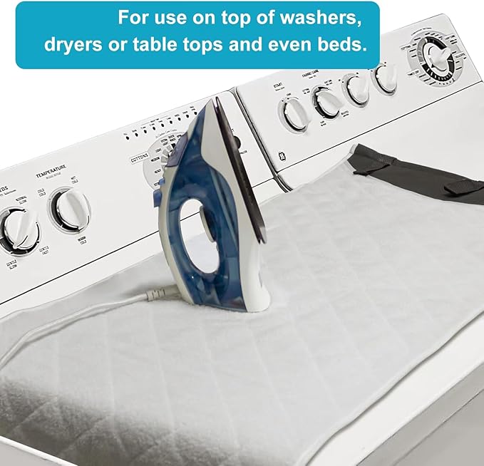 Over The Door Steamer Pad + Gloves For Handheld Steamer Stand For Clothes,Door Press Pad For,Portable Ironing Mat For Traveling