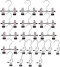 20 Pack Boot Hangers Closet Hanging Clips Laundry Hooks for Hats, Pants, Towel, Socks, Handbags, Bags, Underwear