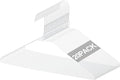 20 Pcs Wire Hangers Bulk 17.7" Dry Cleaner Hangers, Suit Holders for Home Caped Clothing (White)