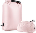 Travel Laundry Bag, Pump-Free Vacuum Compression Dirty Clothes Bag, Medium Reusable Waterproof & Washable Laundry Bag, Wet and Dry Bag, Ideal for Suitcases, Laundromats (1 Pack) Pink