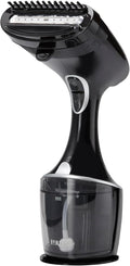 Homedics PerfectSteam Handheld Garment Steamer for Clothes, Sheets and Curtains - 1550 Watts Portable Garment Steamer, Fast Heat, Turbo Power, 15-Minute Continuous Steam, Built-In Crease Attachment