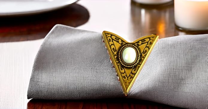 White Stone Collar Tips - Silver Finish - Western Collar Tip - Dress Shirt Collar Stays - Collar Stays for Men & Women