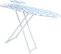 42 inch Wide Ironing Board,with Folding Legs,Height Adjustable Smooth Edge Good Load-Bearing Non-Slip Wear Resistant Ironing Clothes Suitable for Home,Household, Office, Bathroom, Dorm, etc