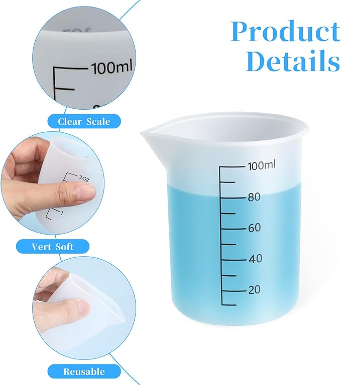 2pcs Silicone Laundry Detergent Cup Measuring Cup Double-Sided Scale Silicone Dispenser Laundry Measuring Cups Reusable for Liquid Flexible Washable Liquid Detergent Cups for Home Dormitory Hotel