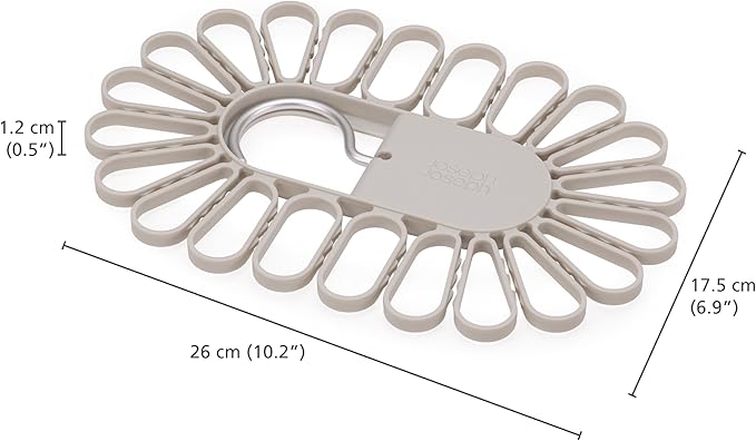 Joseph Joseph Petal 22-Piece Small Item Drying Hanger Rack for Socks and Underwear
