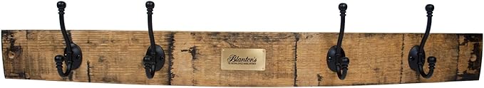 Blanton's Bourbon Barrel Stave Coat Rack