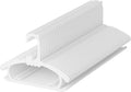 50 Pack Baby Nursery Closet Hangers,Extendable from 11.14"-15.55",Stackable Non-Slip Hangers for Children's Clothes. Adjustable for Infants, Toddlers and Children.Ideal for Laundry Closets.(White)