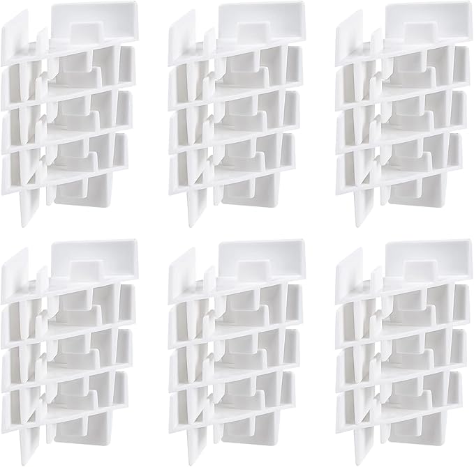 VAIPI 24 Pcs Tray Stackers for Harvest Right Freeze Dryer Accessories Compatible with Harvest Right Trays Freeze Dryer Machine Tray Holder for Home Canteens Fast Food Restaurants (Stacks 8 Trays)