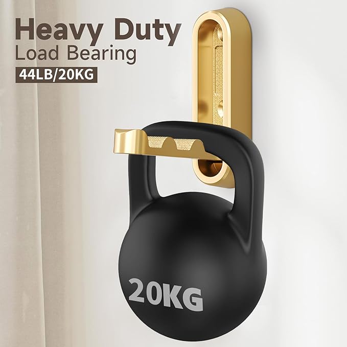 4Pcs Foldable Wall Hooks, Zinc Alloy Folding Hook Gold, Heavy Duty Folding Coat Hooks Wall Mounted for Hanging Coat Towels Bags Keys (Gold, 4 Pack)