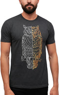 INTO THE AM Graphic Tees for Men S - 4XL Premium Short Sleeve Colorful T-Shirts Trippy Space Designs