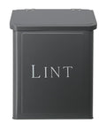 Magnetic Lint Bin, 2.5L Capacity, Stormy Gray, Wall Mounted, Satisfaction Guarantee