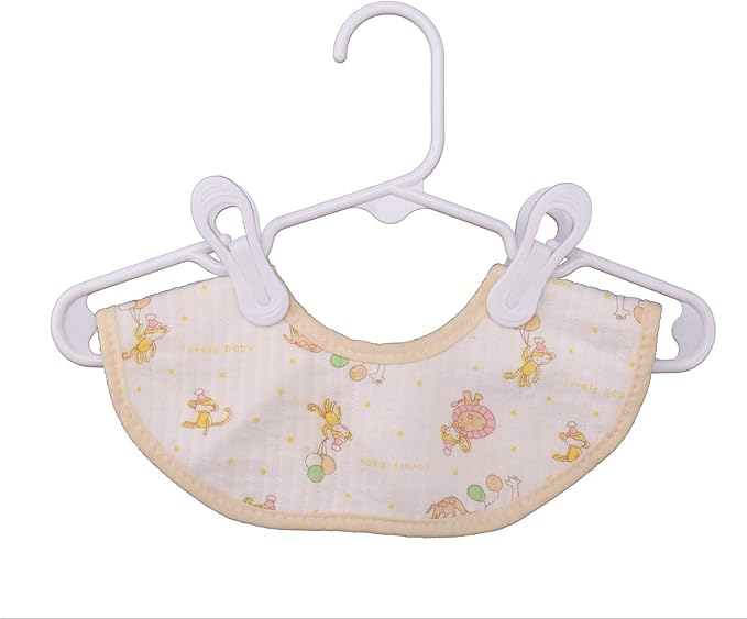 Plastic Hanger Clips - 30 Pack Multi-Purpose Clothes Hangers Clips, Finger Clips for Baby & Skirt Pants Hangers, White