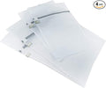 4 Pack - HUJI Micro Mesh Laundry Bags Lingerie Bra Underwear with Secure Zipper Great For Washing Face Masks (2 Medium & 2 Large)
