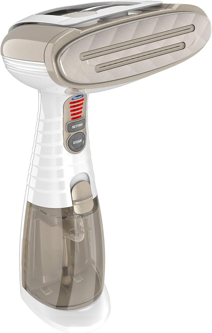 Conair Handheld Garment Steamer for Clothes, Turbo ExtremeSteam 1875W, Portable & Power Steam Handheld Travel Garment Steamer for Clothes with Dual Voltage for Worldwide Use