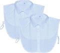 YIZHONG Detachable Collar Faux Shirt Dickie Collars for Women Men