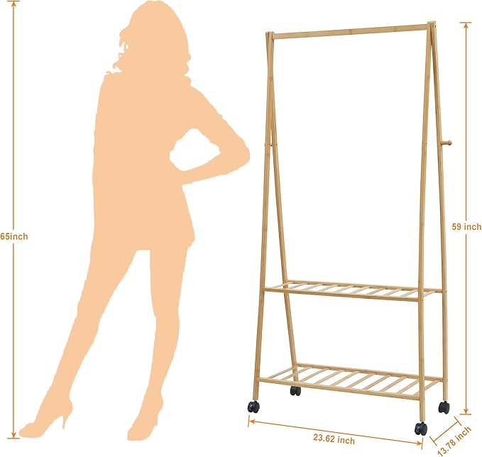 VECELO Coat Rack Freestanding, Entryway Hanger Stand, Umbrella Holder
