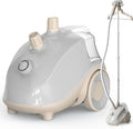 DUMOS Garment Steamer for Clothes Standing, 1500W Efficient Clothes Steamer Standing, 1.7L Water Tank for 55 Min Continuous Steaming with Wheels, Professional Fast Heating Wrinkle Remover