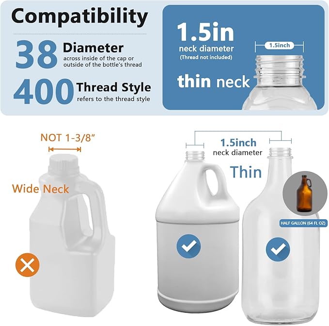 5 Gallon Bucket Pump Dispenser, Coffee Syrup Pump for Gallon Bucket Bottle Jug Torani Skinny Syrup with 70cm Soft Silicon Avoid Dripping for Conditioner Shampoo Soap Laundry Detergent Pancakes