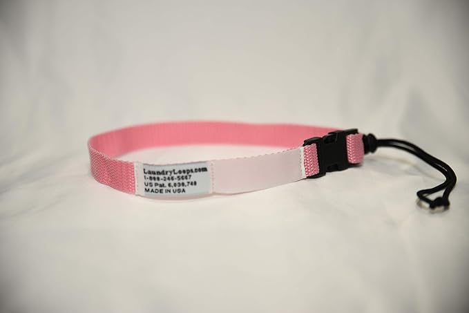 with Sock Snare, Premium Pink Laundering Strap