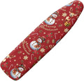 SEANATIVE Merry Christmas Ironing Board Cover for Home Decor, Cute Reindeer Snowman Iron Board Protective Cover Stain Resistant and Durable