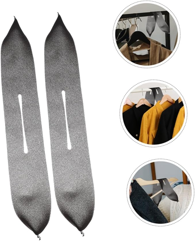 30pcs Non-Slip Hanger Foam Strips Protective Coat Hanger Covers for Adults Anti-Scratch Suit Pads Space Saving Design for Closet Organization