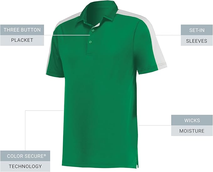 Augusta Sportswear Bi-Color Vital Polo