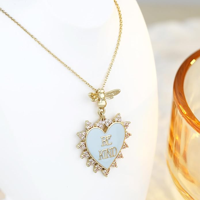 Chunky Gold Necklace for Women Gold Evil Eye Cowboy Pendant Necklace Dainty Paperclip Chain Vintage Luck Amulet Choker Necklaces Celestial Jewelry Gift