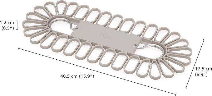 Joseph Joseph Petal 32-Piece Small Item Drying Hanger Rack for Socks and Underwear