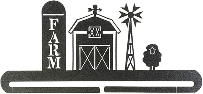 Ackfeld Manufacturing 12in Barn And Silo Split Bottom Hanger, Charcoal