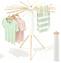 Tripod Clothes Drying Rack, Garment Rack Portable and Foldable Space Saving Laundry Drying Rack - Drying Rack Clothing Floor Folding Balcony Bedroom Household