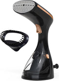 Brentwood MPI-42BK 1200W Portable Handheld Garment Iron Steamer for Clothes and More for Home, Office, and Travel, Black