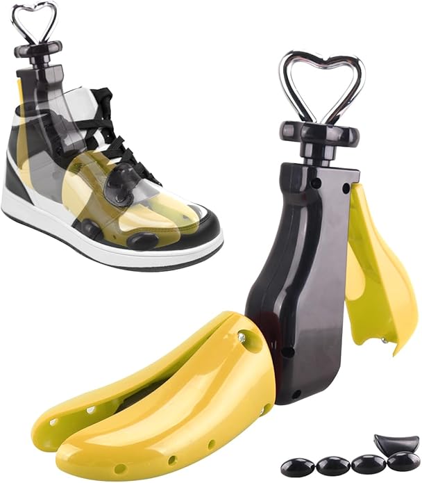 Shoe Stretcher, New Boot Stretcher Women Men, 4-Way Stretchable, for Shaping the Inside of the Shoe.