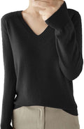 Merino Wool Cashmere Sweaters for Women 2025 Oversized Soft Sweater Long Sleeves Casual Loose Pullover Knitted Tops