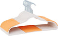 VECELO 25 Pack Clothes Hangers, Non-Slip Plastic Hanger, 360°Swivel Hook & Space Saving for Bedroom Closet, Great for Shirts Suit Coat Pants Skirt Dresses