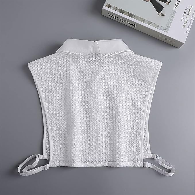 Fake Collar Detachable Dickey Collar Half Shirt Blouse Collar Faux False Collar for Women