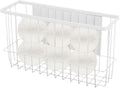 Magnetic Dryer Ball Holder, Dryer Balls Storage Wire Basket Container Rack Magnetic Lint Bin and Dryer Ball Holder for Laundry Room Organization and Storage (Balls Not Included)