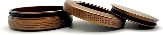 3.0 | Metal Can | Metal Container | Pouch Container | Small Storage Tin (Copper)
