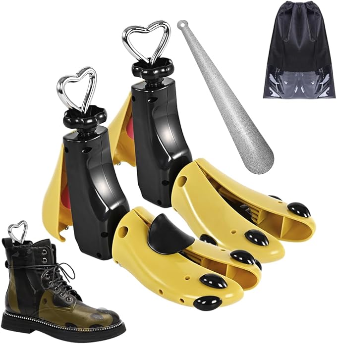 JJDPARTS Shoe Stretcher Women Men, Boot Stretcher Women, Adjustable Unisex Shoe Boot Stretcher Wide Feet