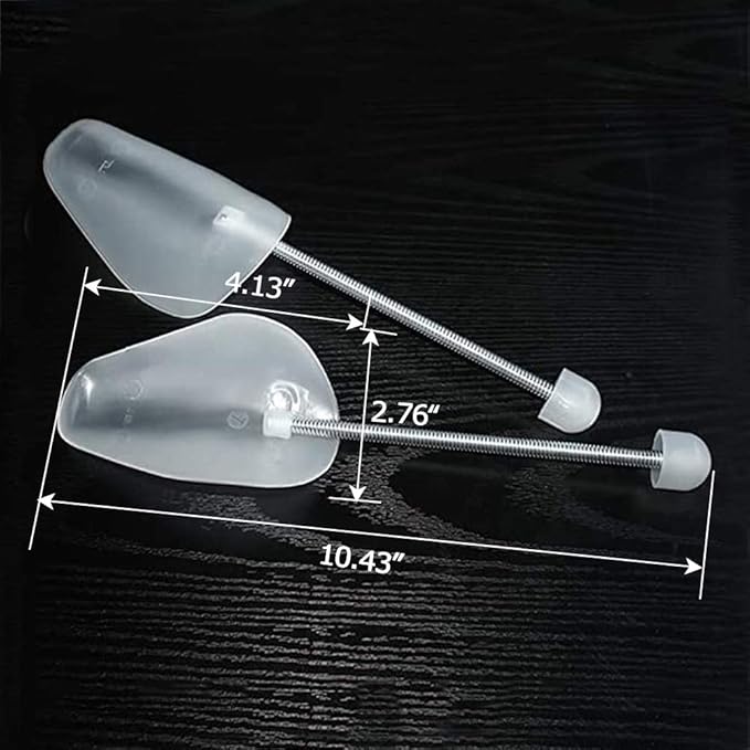 FONHERILI WAJJ 5 Pairs Practical Adjustable Length Men Shoe Tree Stretcher Holder Shaper Support(Spring White)