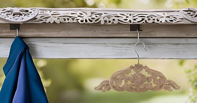 Handmade Wooden Wedding Suit Jacket Tuxedo Shirt Coat Clothes Hanger for Groom & Bridal Wedding Dress Non Slip Smooth Finish Swivel Hook Bridal Shower Party Favor Gift Ideas