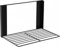 Magnetic Shelf for Washing Machine Magnetic Organizer Shelf for Laundry Magnetic Hanger Organizer Washing Machine Shelves Magnetic Fridge Shelves for Laundry Bathroom Kitchen RV Black